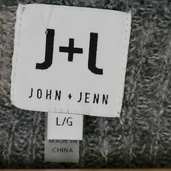 John & Jenn Varsity Stripe Mock Neck Sweater - Picture 6 of 6